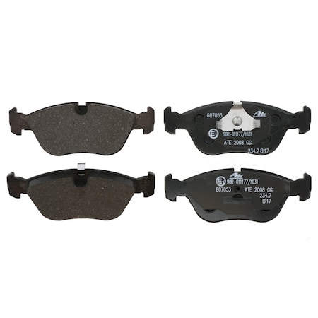 Ate Brake Pad Set, 607053 607053